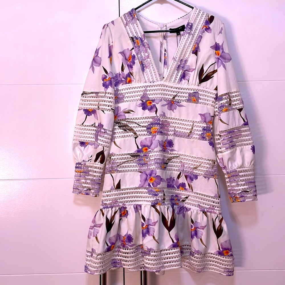 Beulah Long Sleeve Floral Dress